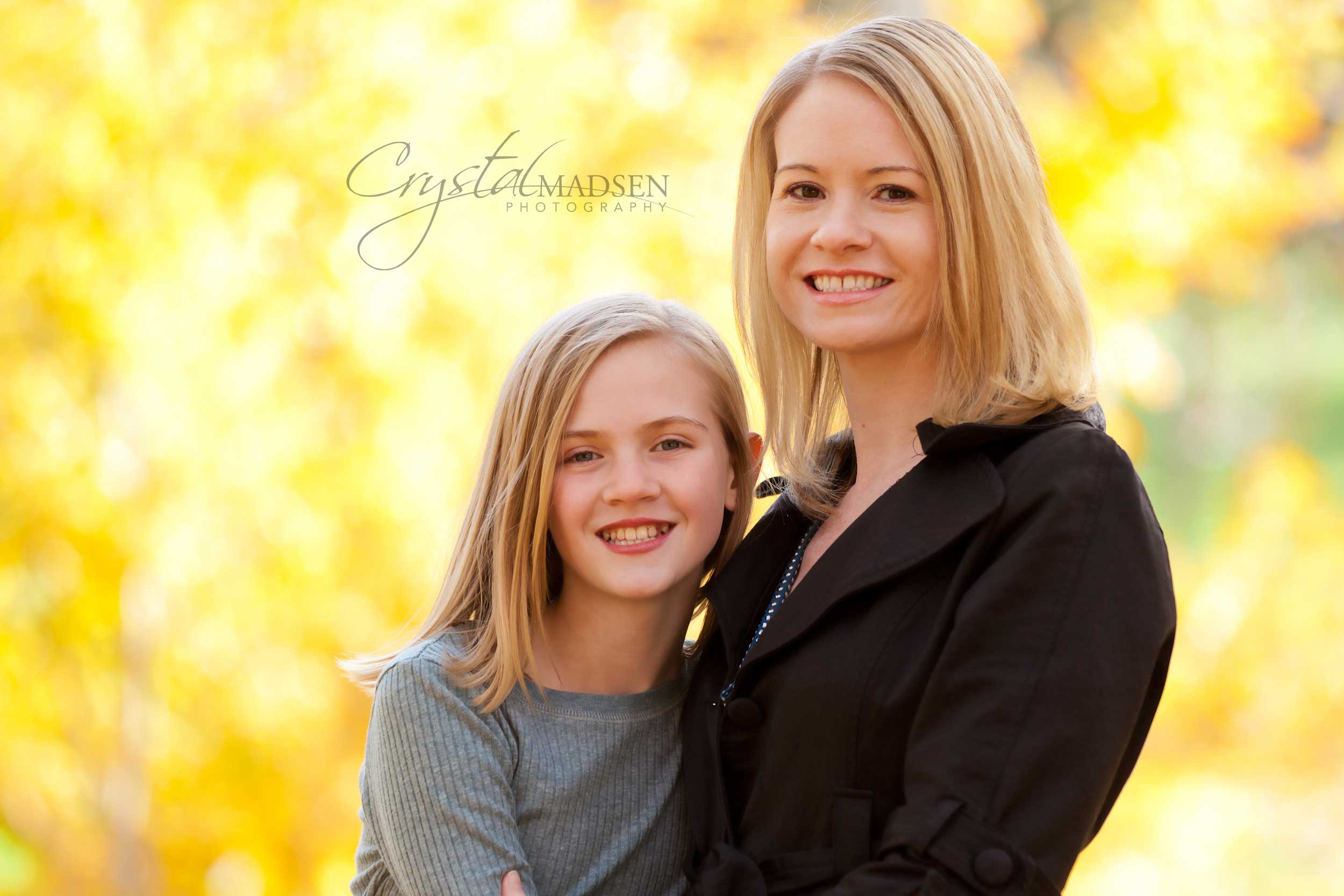 Mother and Daughter Autumn Photos