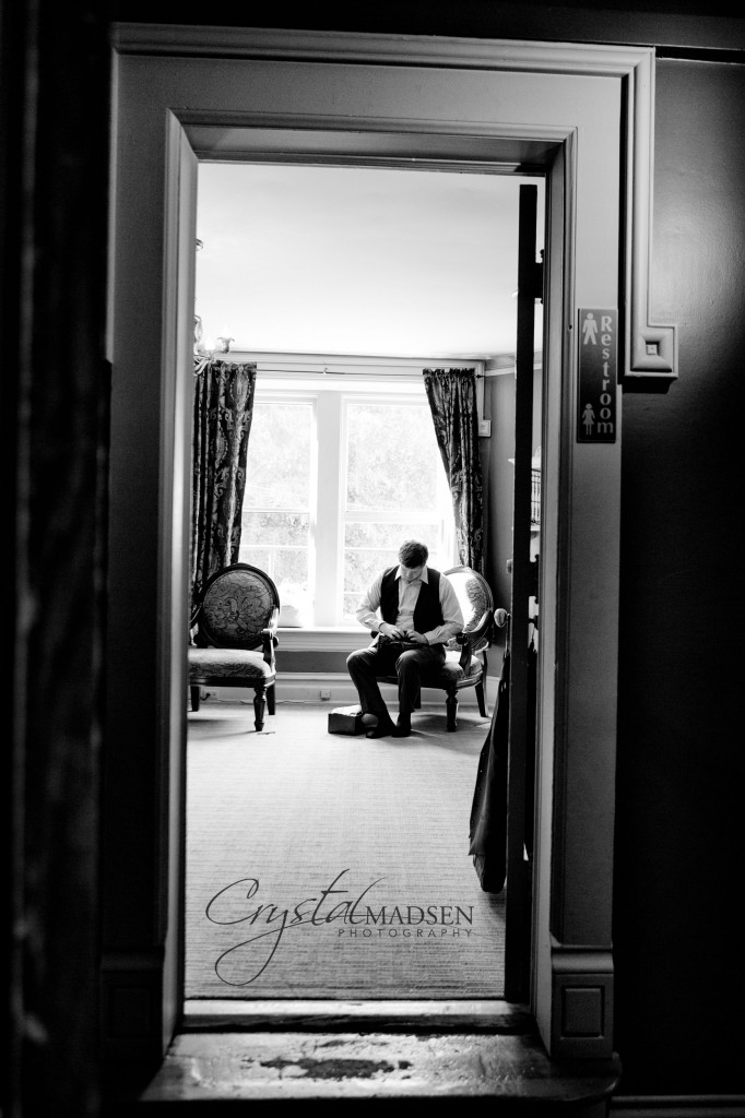 Groom Before The Ceremony