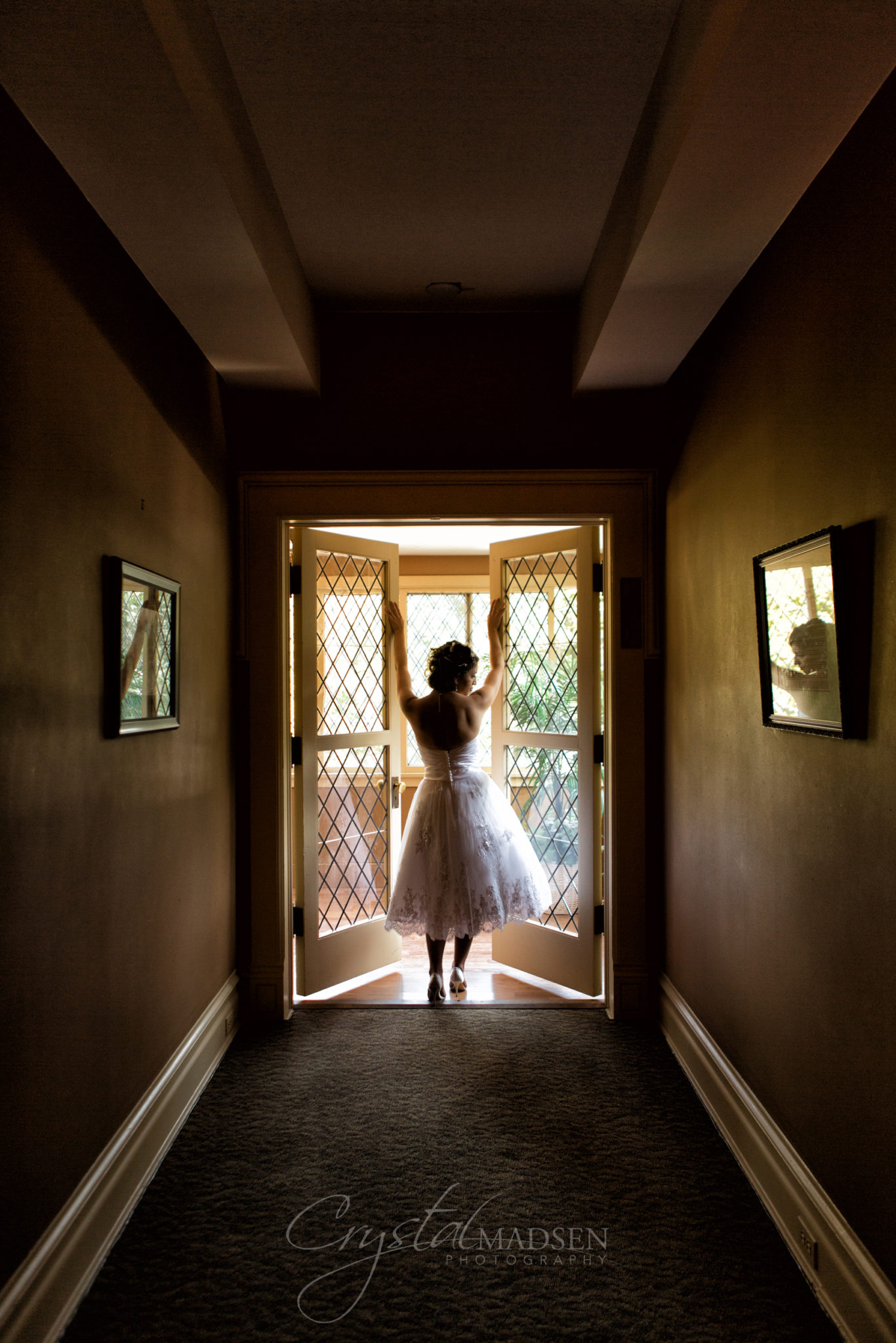 Stunning Bride at The Glover Mansion