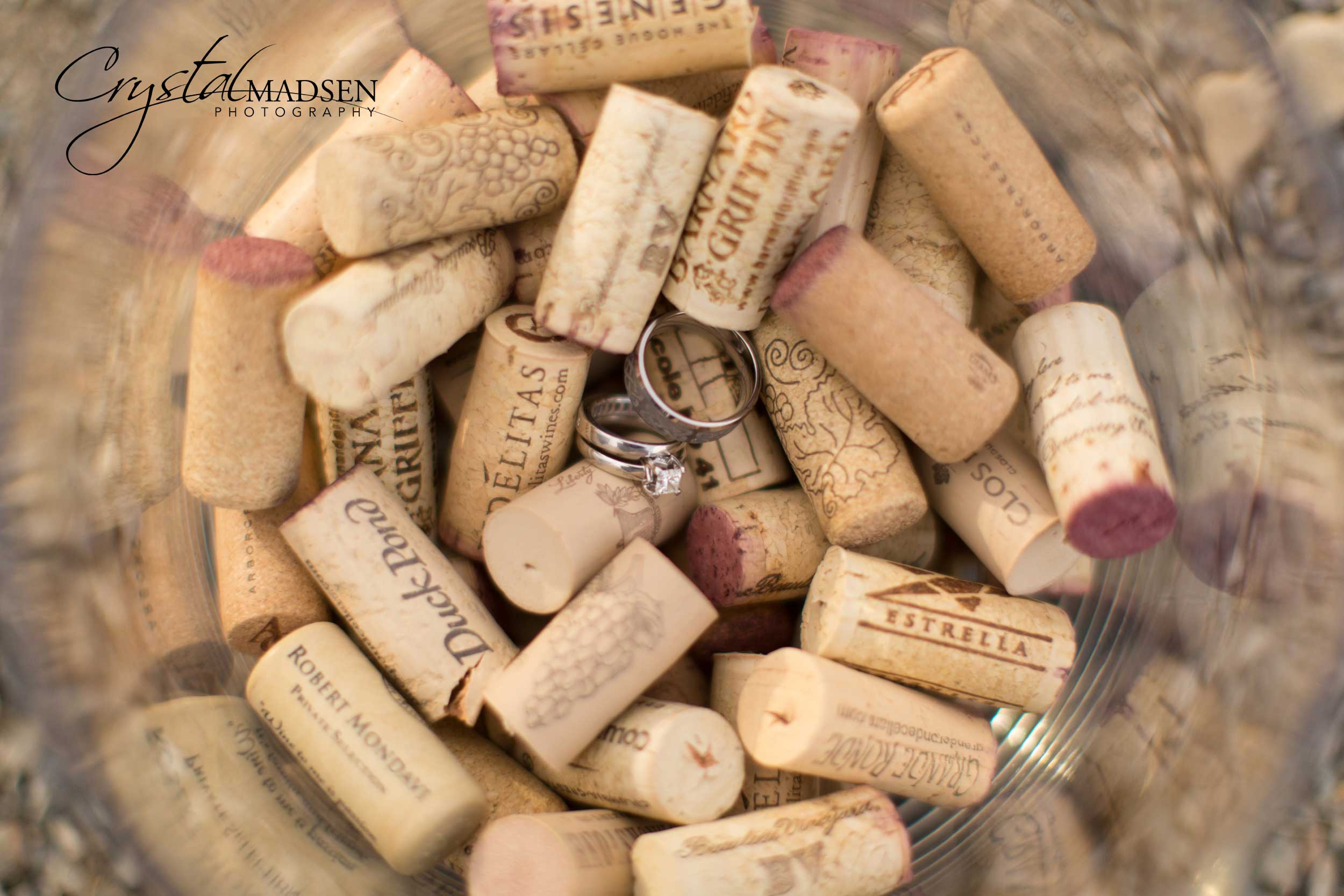 Wine Corks and Wedding Rings
