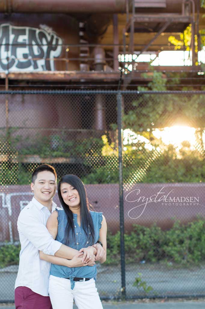 Colorful Seattle Engagement Session