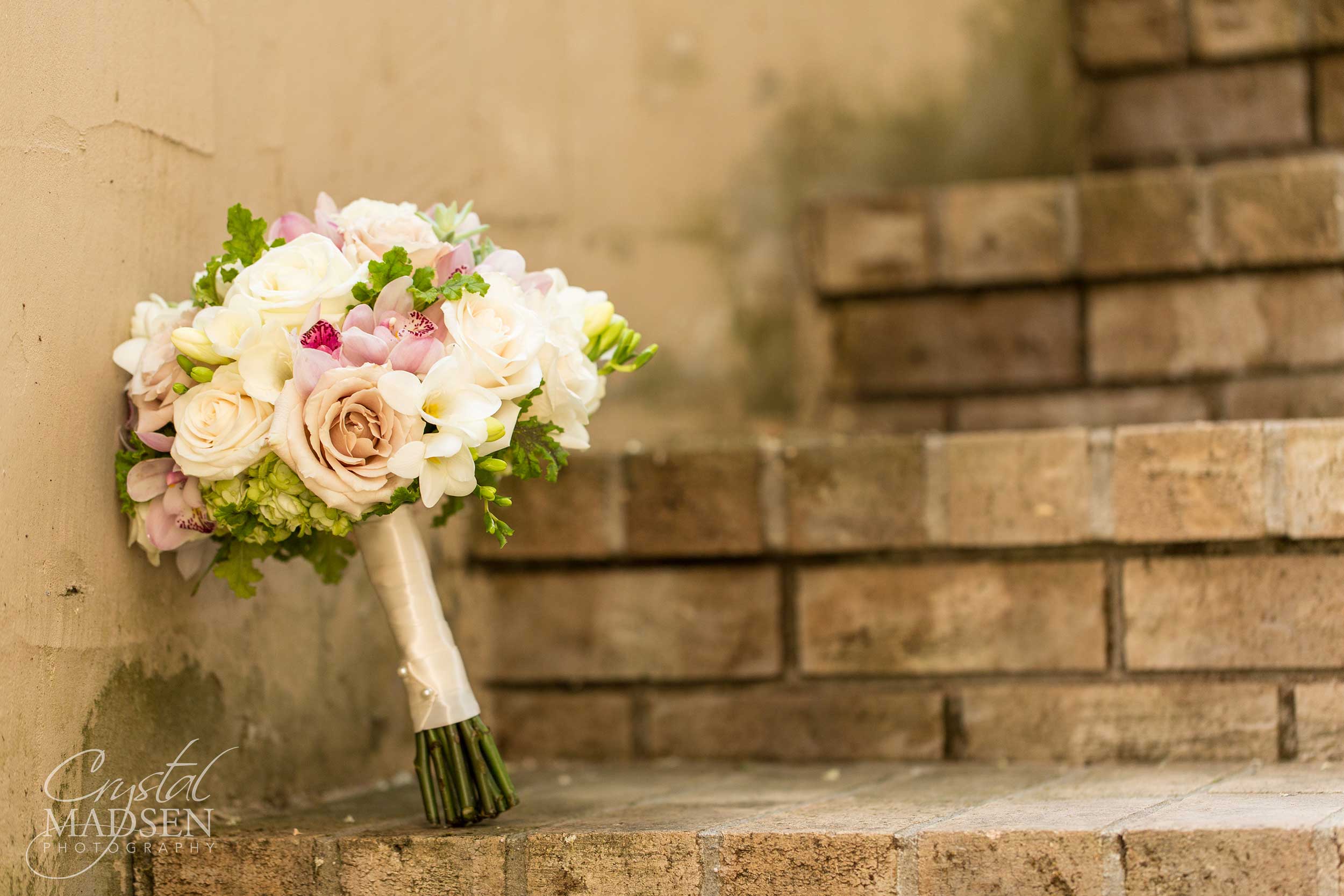 The Staircase and Bouquet