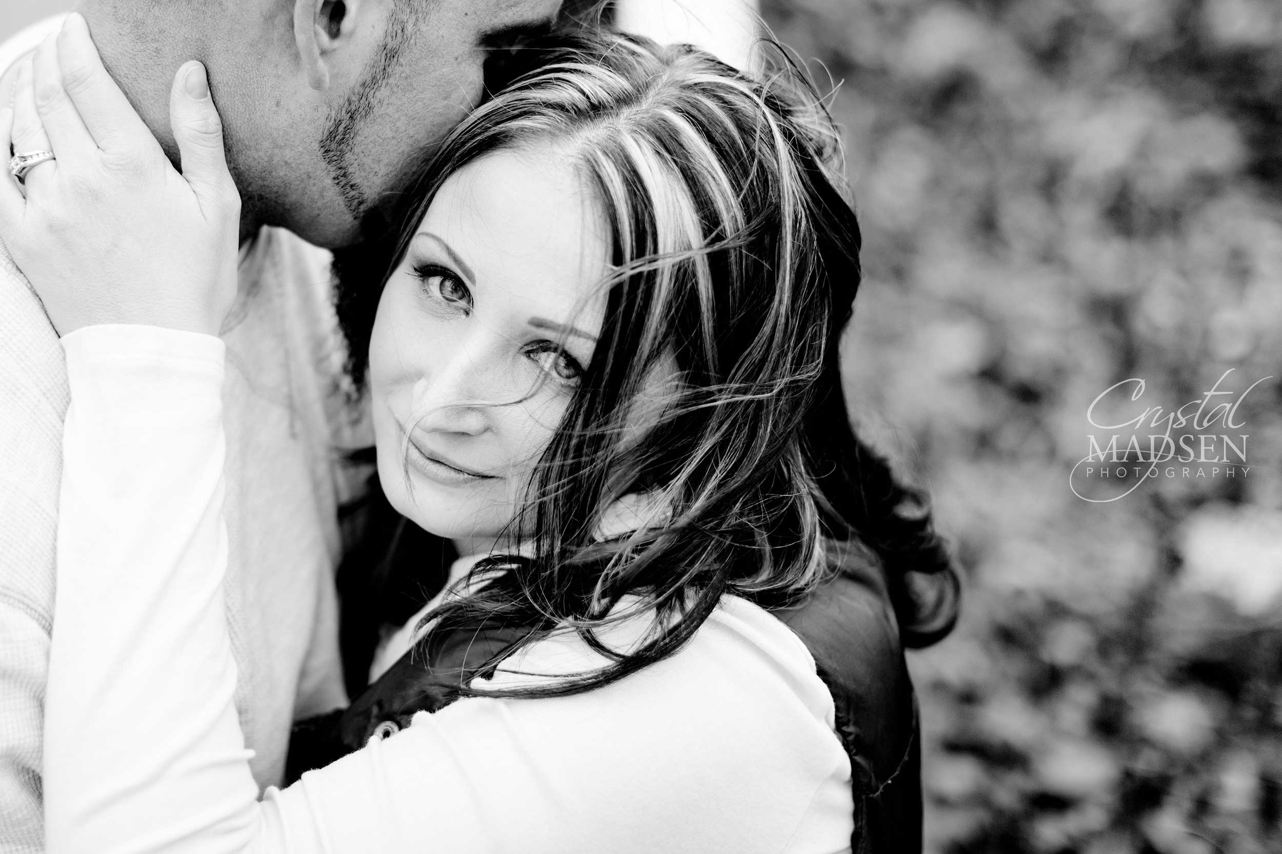 Black and White Engagement Photos
