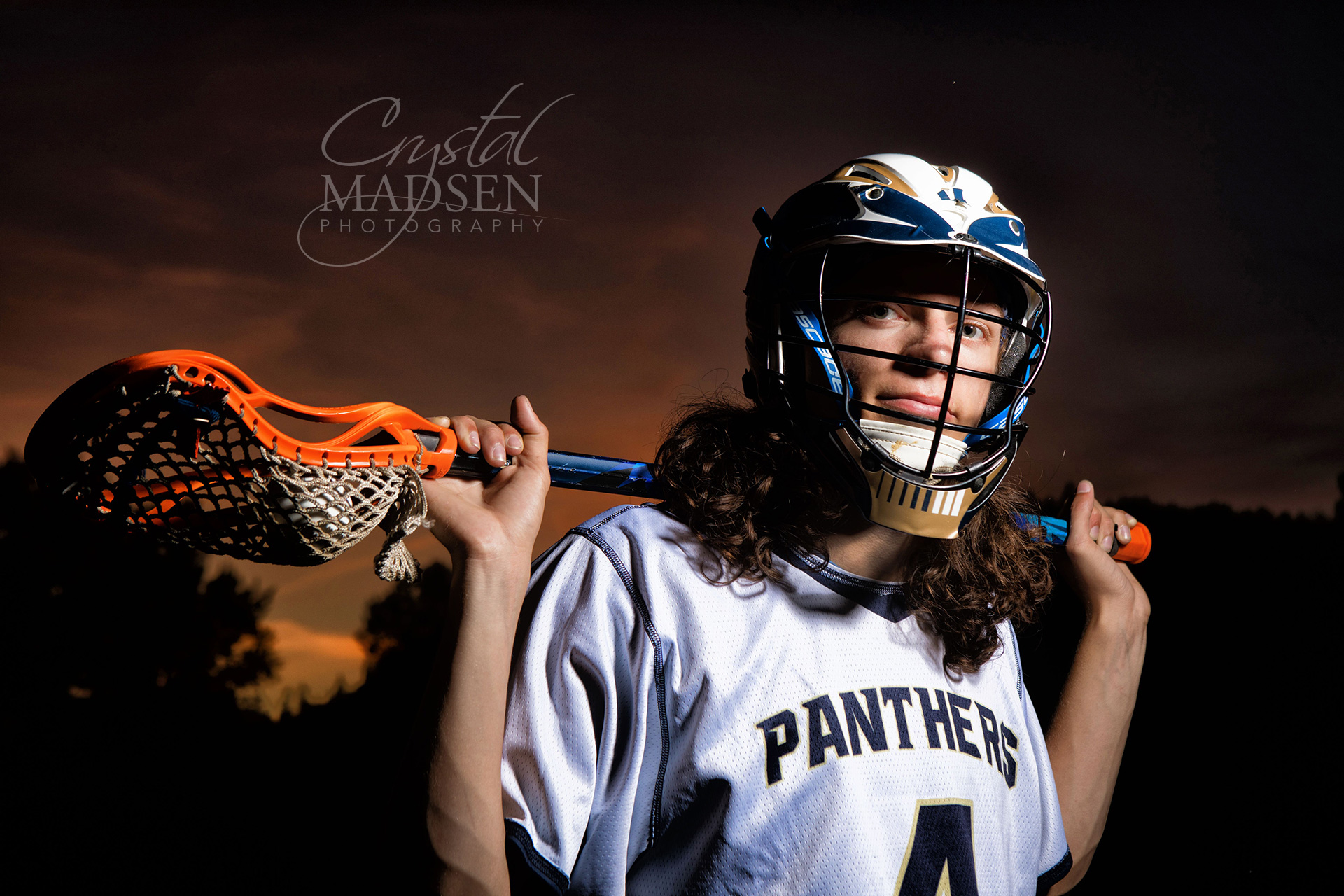 lacrosse senior portrait