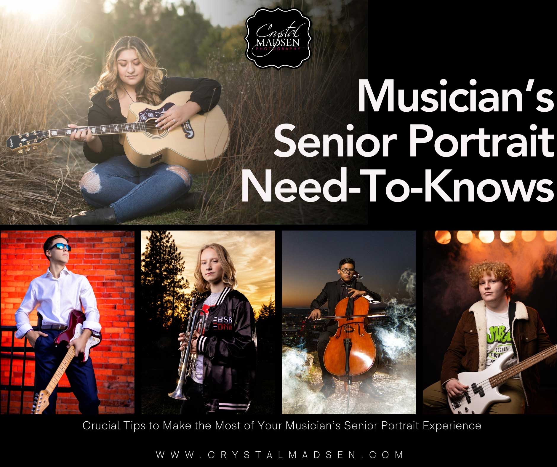 Musician senior pictures