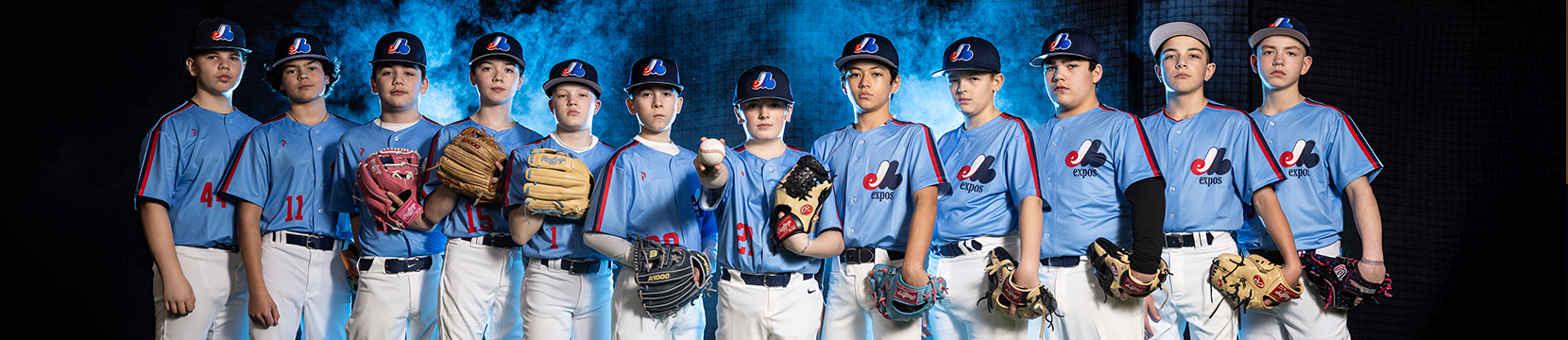 Sports Team Dynamic Portraits